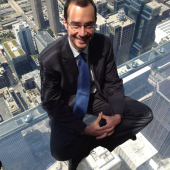 Alberto Pambira e le Sears towerd a Chicago