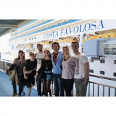 Anna Codispoti e la Costa Favolosa