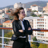 Anna Codispoti sulla nave